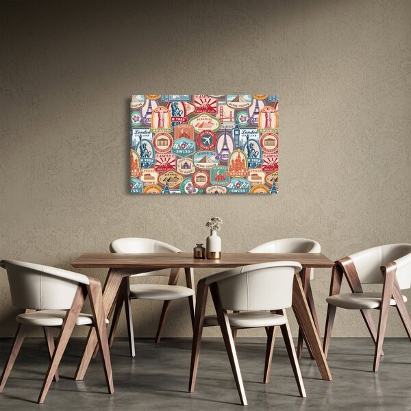 Obraz cestovateľa (90x60 cm)