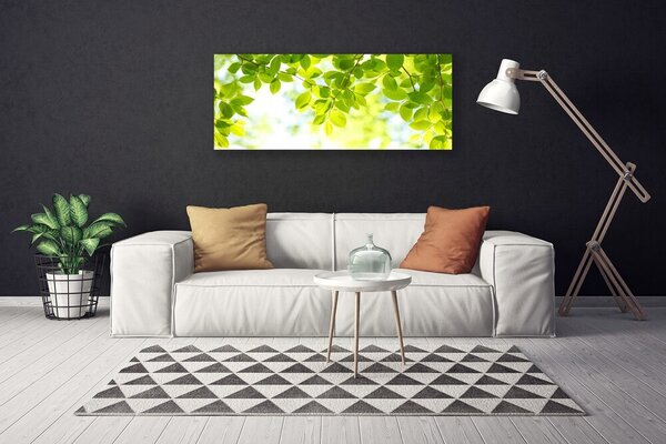 Obraz na plátne Listy príroda rastlina 125x50 cm