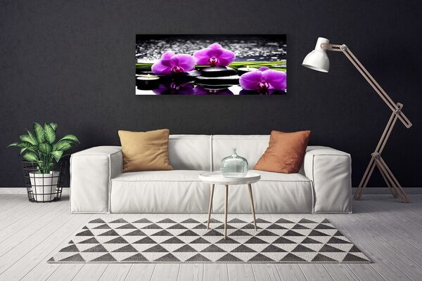 Obraz na plátne Kvet kamene rastlina 125x50 cm