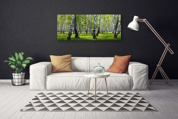Obraz na plátne Les príroda 125x50 cm