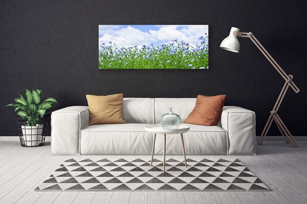 Obraz na plátne Kvety rastlina príroda 125x50 cm