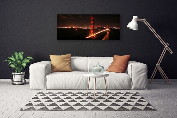 Obraz na plátne Most architektúra 125x50 cm