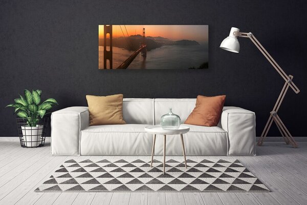 Obraz na plátne Most architektúra 125x50 cm