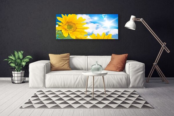 Obraz na plátne Kvety rastlina príroda 125x50 cm
