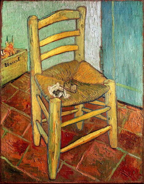 Gogh, Vincent van - Umelecká tlač Vincent's Chair, 1888, (30 x 40 cm)