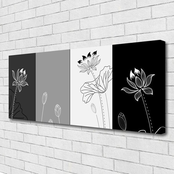 Obraz na plátne Abstrakcia umenie 125x50 cm