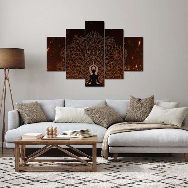 Obraz - Meditácia (150x105 cm)