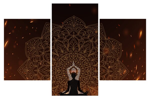 Obraz - Meditácia (90x60 cm)