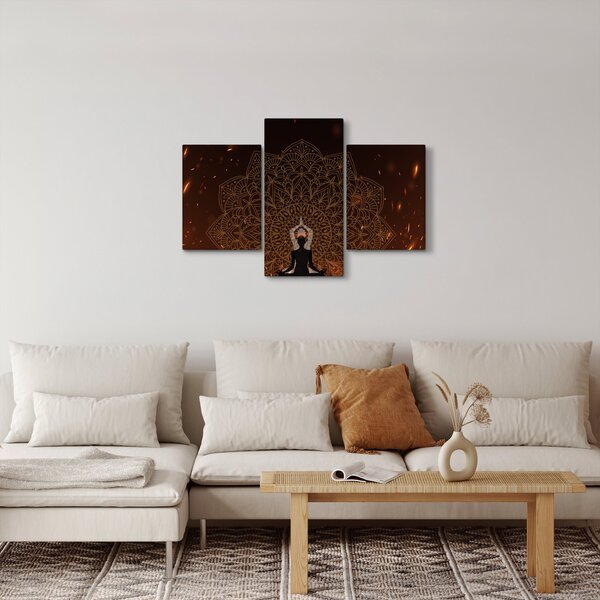 Obraz - Meditácia (90x60 cm)