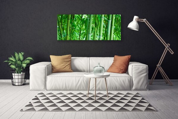 Obraz na plátne Bambus stonka rastlina 125x50 cm