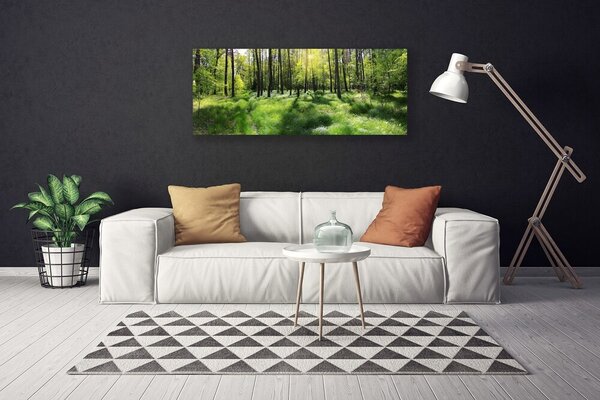 Obraz Canvas Les tráva rastlina príroda 125x50 cm