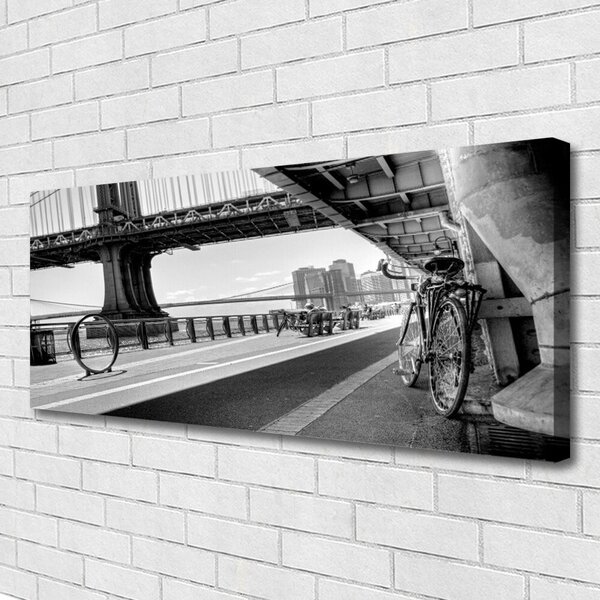 Obraz Canvas Most kolo architektúra 125x50 cm