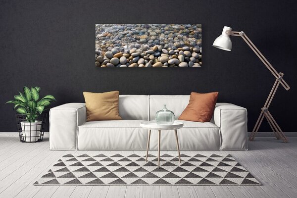 Obraz Canvas Kamene voda umenie 125x50 cm
