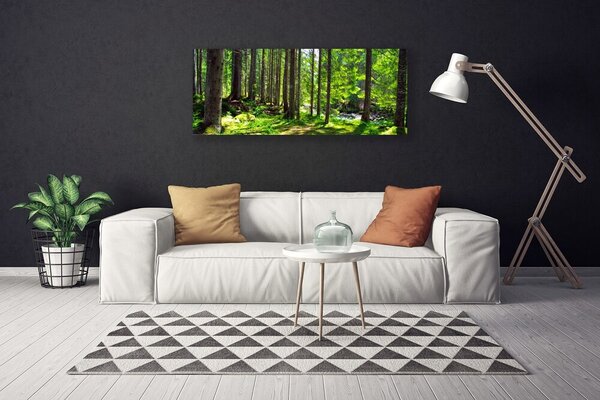 Obraz Canvas Les stromy rastlina príroda 125x50 cm