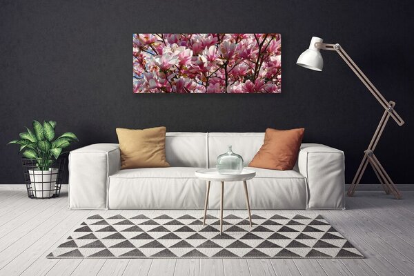 Obraz Canvas Vetvy kvety rastlina 125x50 cm
