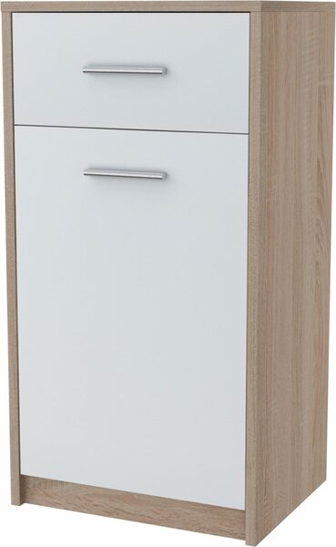 Komoda BODO 1D1S WHITE-SONOMA