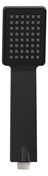 Matne čierny sprchový set z nerezovej ocele 101 cm Cuadro - Wenko