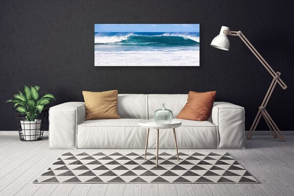 Obraz Canvas More vlna voda oceán 125x50 cm