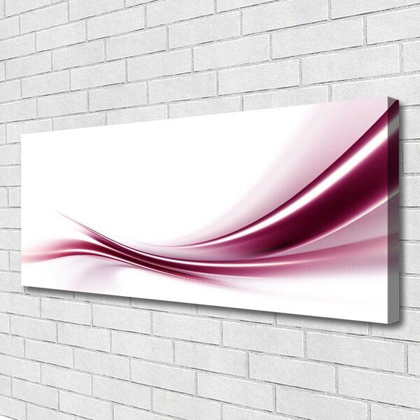 Obraz Canvas Abstrakcia vlny art umenie 125x50 cm