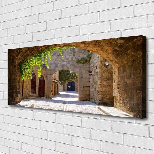 Obraz Canvas Zunel ulička architektúra 125x50 cm