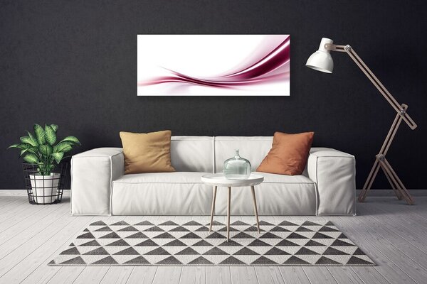 Obraz Canvas Abstrakcia vlny art umenie 125x50 cm