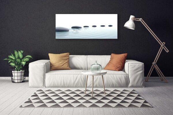Obraz Canvas Kamene voda umenie 125x50 cm