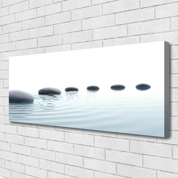 Obraz Canvas Kamene voda umenie 125x50 cm