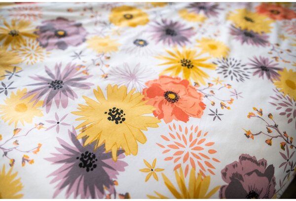Jahu Posteľné obliečky 3dielne Daisy 140x200 + 70x90 + povláček 40x40 cm