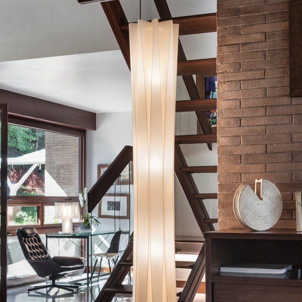 Stojacie Lampa Slamp, Bach, stmievateľné, Zlatá / Mosadz, Obývacia izba, Plast, Dizajnový