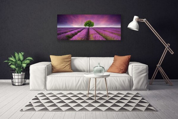 Obraz Canvas Lúka strom príroda 125x50 cm