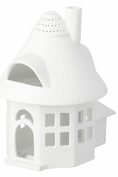 Porcelánový svietnik domček Rroof Tower