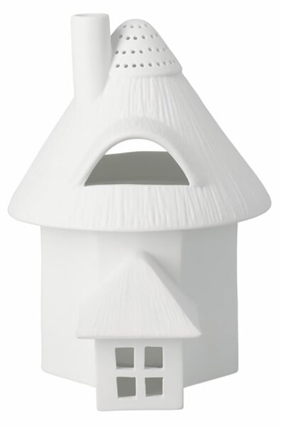 Porcelánový svietnik domček Rroof Tower