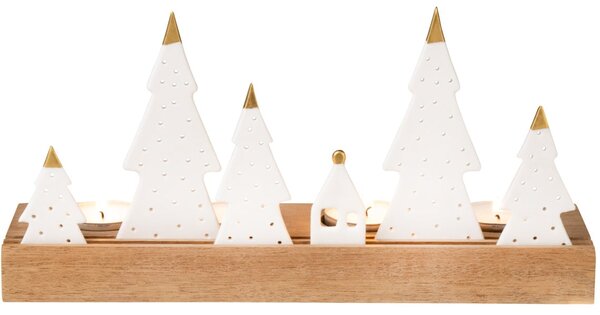 Svietnik Fir Trees 25 cm