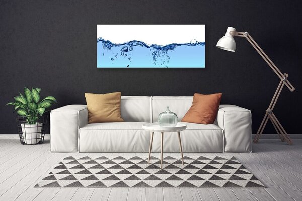 Obraz Canvas Voda umenie 125x50 cm