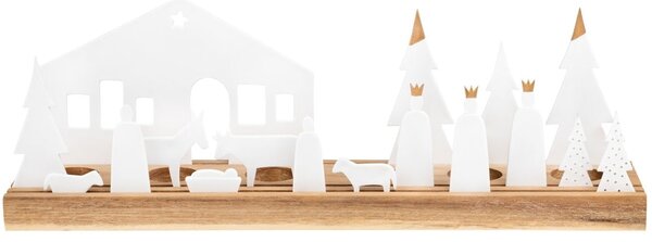 Vianočný svietnik Large Nativity 45 cm