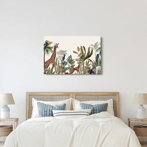 Obraz - Obyvatelia Afriky (90x60 cm)