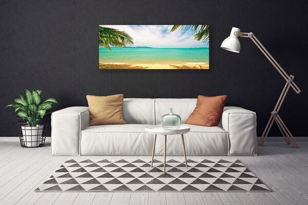 Obraz Canvas More pláž príroda 125x50 cm