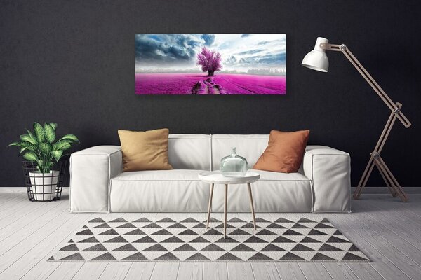 Obraz Canvas Lúka strom príroda 125x50 cm
