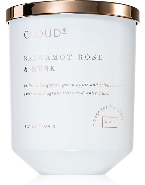 DW Home Cloud Bergamot Rose & Musk vonná sviečka 104 g