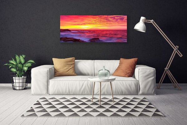 Obraz Canvas Abstrakcia umenie 125x50 cm