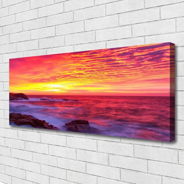 Obraz Canvas Abstrakcia umenie 125x50 cm