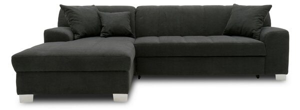 ROHOVÁ SEDAČKA, textil, čierna MID.YOU - Sedačky, Online Only