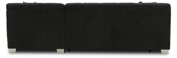 ROHOVÁ SEDAČKA, textil, čierna MID.YOU - Sedačky, Online Only