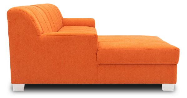 ROHOVÁ SEDAČKA, textil, oranžová MID.YOU - Sedačky, Online Only