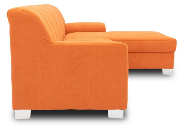 ROHOVÁ SEDAČKA, textil, oranžová MID.YOU - Sedačky, Online Only