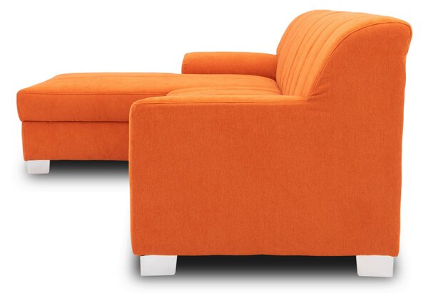 ROHOVÁ SEDAČKA, textil, oranžová MID.YOU - Sedačky, Online Only