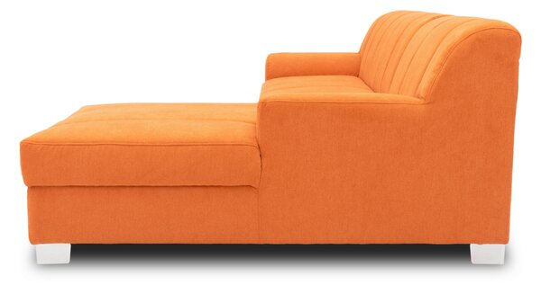ROHOVÁ SEDAČKA, textil, oranžová MID.YOU - Sedačky, Online Only