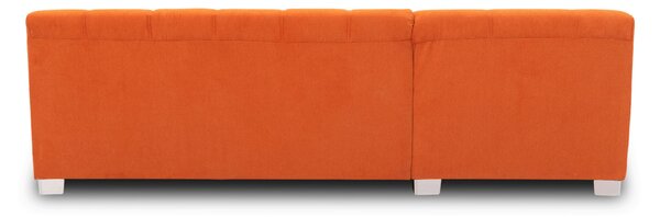 ROHOVÁ SEDAČKA, textil, oranžová MID.YOU - Sedačky, Online Only