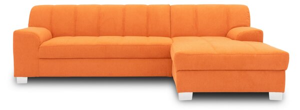 ROHOVÁ SEDAČKA, textil, oranžová MID.YOU - Sedačky, Online Only