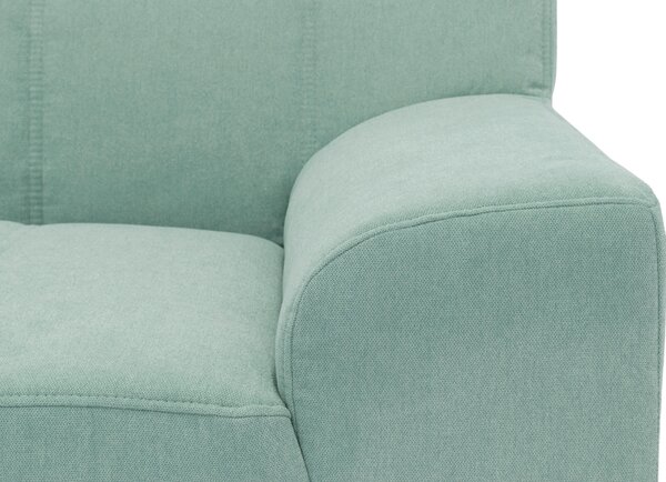 ROHOVÁ SEDAČKA, textil, mätovozelená MID.YOU - Sedačky, Online Only